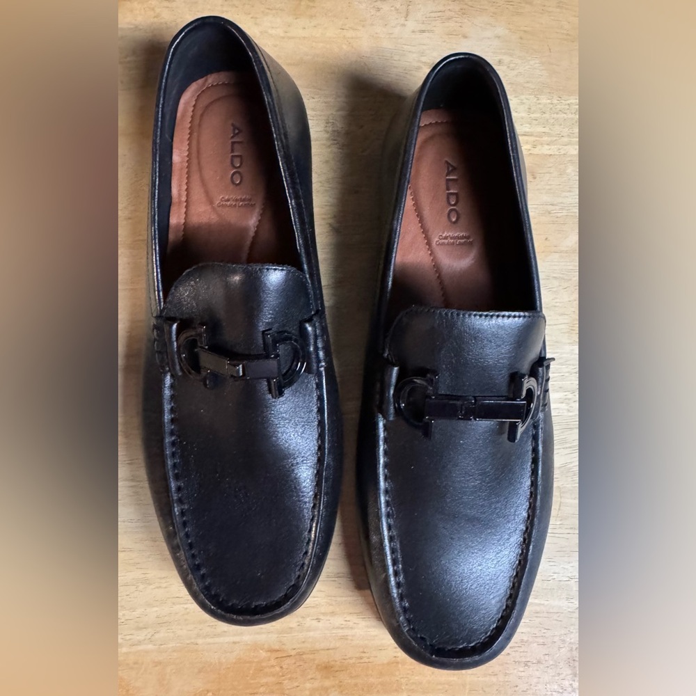 ALDO Men's Black Loafers